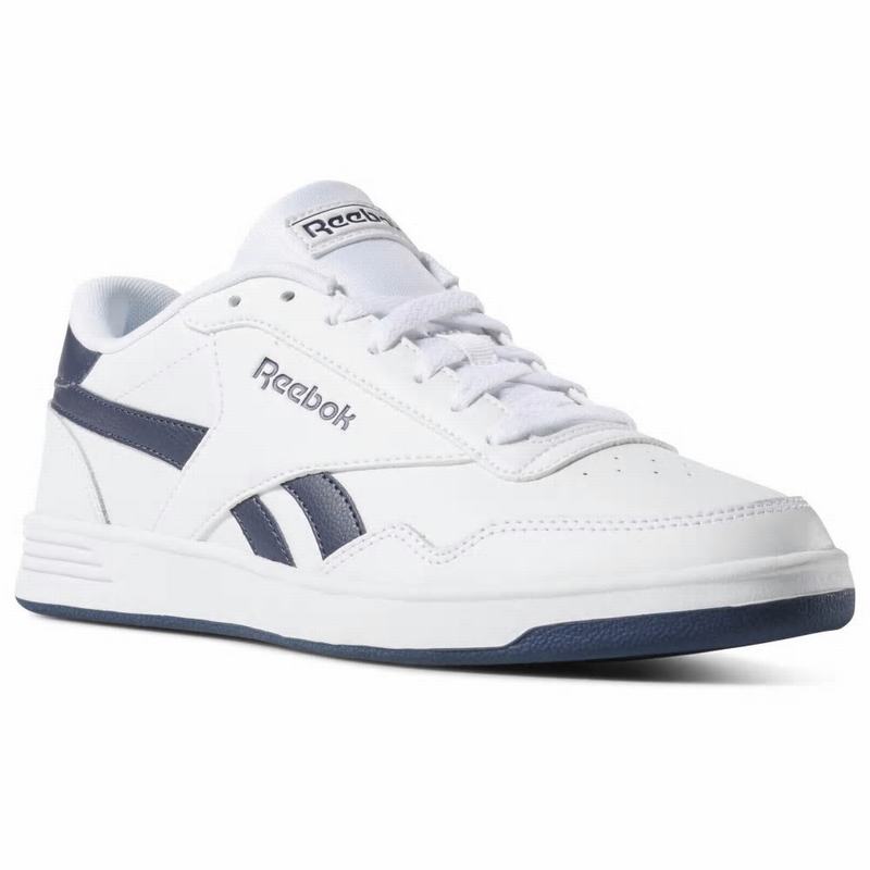 Tenisi Reebok Royal Techque Barbati Albi/Bleumarin Romania MV1879PR